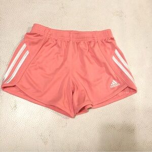 Adidas Girls Pink Athletic Shorts